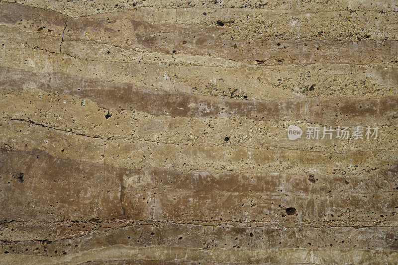 自然棕色的石头背景和纹理。Matt emperador水磨石大理石背景瓷砖，石英岩石灰石，墙壁，地板，质朴的意大利角砾石表面数字瓷砖。